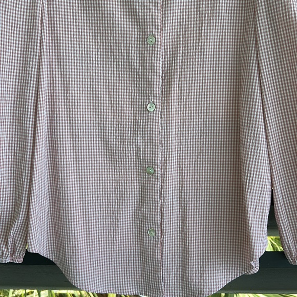 Tuckernuck Pink Checked Top - Picture 3 of 6